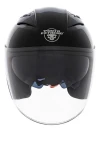 Casco Moto Abierto Punto Extremo Xr200 Doble Visor Negro