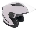 Casco Moto Abierto Punto Extremo Xr200 Doble Visor Blanco