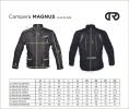 Campera Moto Ruder Magnus 4 Estaciones Proteccion Turismo