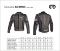 Campera Moto Ruder Kosmos De Verano Corta Con Protecciones