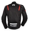 Campera Moto Cordura Ruder Sila Corta Con Protecciones