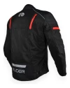 Campera Moto Cordura Ruder Sila Corta Con Protecciones