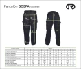 Pantalon Moto Mujer Ruder Gospa Cordura Con Protecciones