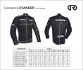 Campera Moto Ruder Evander Parka Larga Con Proteccion