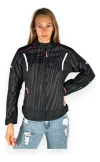 Campera Moto Ruder Gospa Mujer Corta Protecciones