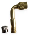 Pico Extensor Válvula Llantas 90 Grados Motos Scooter X1