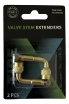 Pico Extensor Válvula Llantas 90 Grados Motos Scooter X2