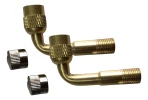 Pico Extensor Válvula Llantas 90 Grados Motos Scooter X2