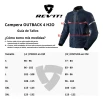 Campera Revit Outback 4 H2o Impermeable Touring Protecciones
