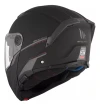 Casco Moto Rebatible Mt Atom 2 Solid A1 Visor Doble Mate