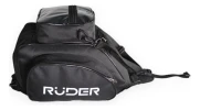 Bolso Sobre Tanque Moto 18 L. Ruder Touring Cordura Color Negro