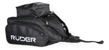 Bolso Sobre Tanque Moto 18 L. Ruder Touring Cordura Color Negro
