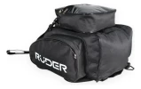 Bolso Sobre Tanque Moto 18 L. Ruder Touring Cordura Color Negro