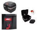 Baul Moto Givi E27m Traffic Monolock 27 Litros Negro