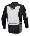 Campera Moto Alpinestars St-1 Wp Jacket Negra/gris/blanca
