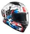 Casco Integral Moto Mt Stinger 2 Yozu A7 Brillo Visor Simple