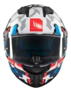 Casco Integral Moto Mt Stinger 2 Yozu A7 Brillo Visor Simple