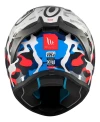 Casco Integral Moto Mt Stinger 2 Yozu A7 Brillo Visor Simple