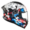 Casco Integral Moto Mt Stinger 2 Yozu A7 Brillo Visor Simple
