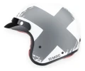Casco Moto Urbano Abierto Mac Oficial Bowie X Blanco Mate