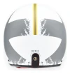 Casco Moto Urbano Abierto Mac Oficial Bowie X Blanco Mate
