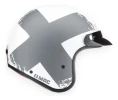 Casco Moto Urbano Abierto Mac Oficial Bowie X Blanco Mate