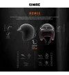 Casco Moto Urbano Abierto Mac Oficial Bowie X Blanco Mate