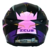 Casco Moto Integral Zeus Gj 821 Rosa Violeta Mate