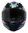 Casco Moto Integral Zeus Gj 821 Rosa Violeta Mate