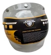 Casco Abierto Punto Extremo Xr629 Ym629 Mate Visor Burbuja