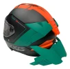 Casco Moto Axxis Hawk Sv Spear B4 Doble Visor Y Defl.trasero