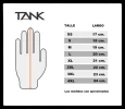 Guantes Para Moto Tank Short Con Protección Y Tactiles