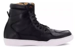 Zapatillas Altas Botas Para Moto Urbana Cuero Aj74 Cult Byn