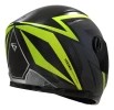 Casco Moto Integral Vertigo V32 Influence Negro Y Amarillo