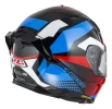 Casco Moto Integral Nzi Go Rider Stream Quadri C/doble Visor