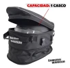 Bolso Moto Trasero Samurai Warrior Expansible 25 A 28 Litros