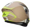 Casco Moto Integral Axxis Draken Frantic C9 Dorado Mate