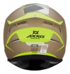 Casco Moto Integral Axxis Draken Frantic C9 Dorado Mate