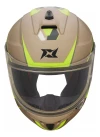 Casco Moto Integral Axxis Draken Frantic C9 Dorado Mate
