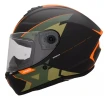 Casco Moto Integral Axxis Draken Frantic B4 Naranja Mate