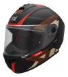 Casco Moto Integral Axxis Draken Frantic B15 Rojo Mate