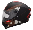 Casco Moto Integral Axxis Draken Frantic B15 Rojo Mate