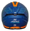 Casco Integral Moto Axxis Hawk Cubik C7 Mate Doble Visor