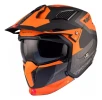 Casco Abierto Moto Mt Streetfighter Totem B4 Mentonera Desm