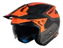 Casco Abierto Moto Mt Streetfighter Totem B4 Mentonera Desm