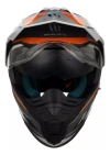 Casco Moto Mt Synchrony Duo Sport Patrol B4 Naranja Brillo