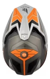 Casco Moto Mt Synchrony Duo Sport Patrol B4 Naranja Brillo