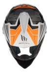 Casco Moto Mt Synchrony Duo Sport Patrol B4 Naranja Brillo