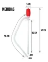 Bomba De Trasvase Plastica Manual Extractora De Liquidos