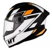Casco Moto Integral Mt Stinger 2 Zivze B4 Naranja Mate